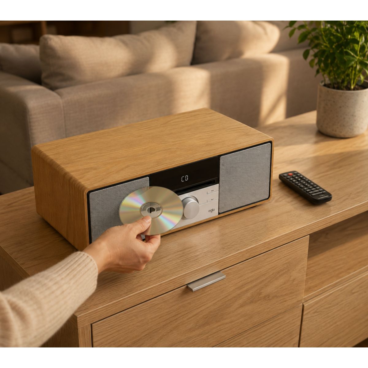 Chaîne HiFi MS-O-700-D couleur unique, OGLO#