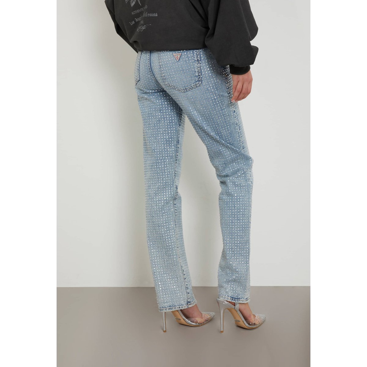 Jean Droit 1981 bleu, GUESS