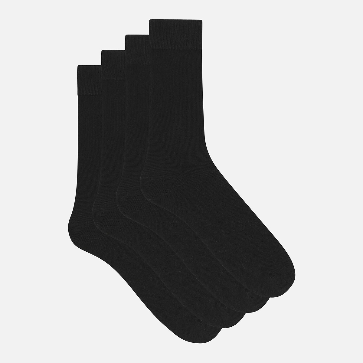 Lote de 2 pares de meias THERMO preto , DIM