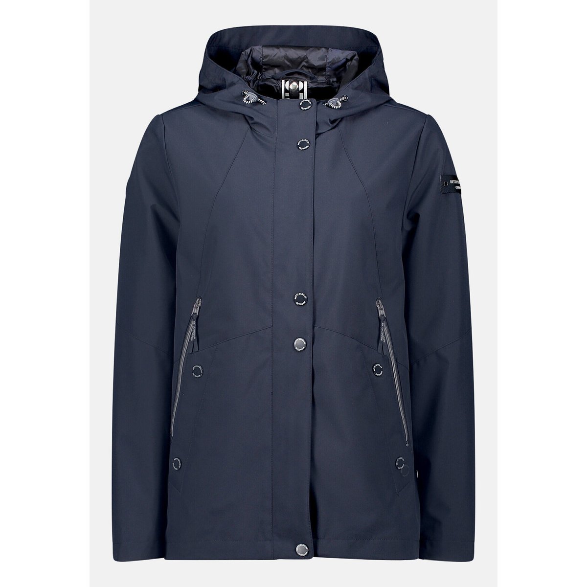 Veste outdoor à capuche bleu foncé, BETTY BARCLAY