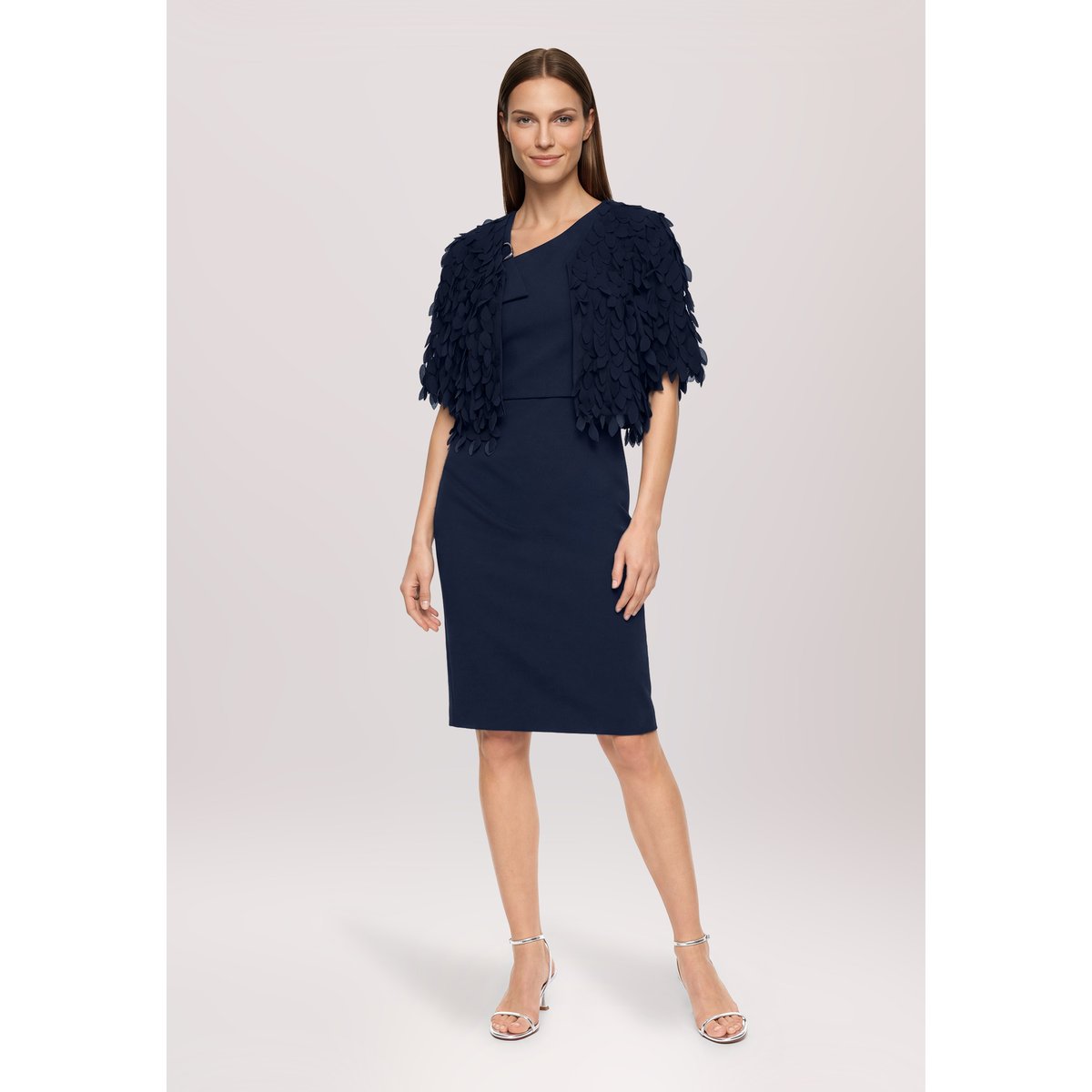 Robe de cocktail sans manches night sky, VERA MONT
