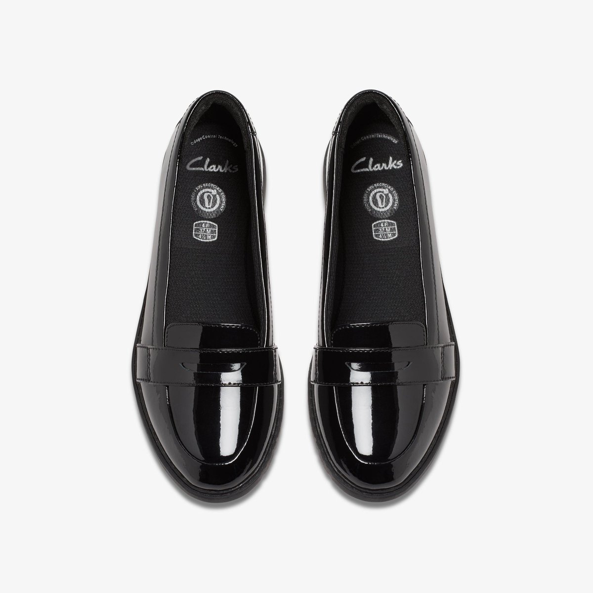 Mocassins Brevet Ajustement Étroit SCALA LOAFER Y noir, CLARKS