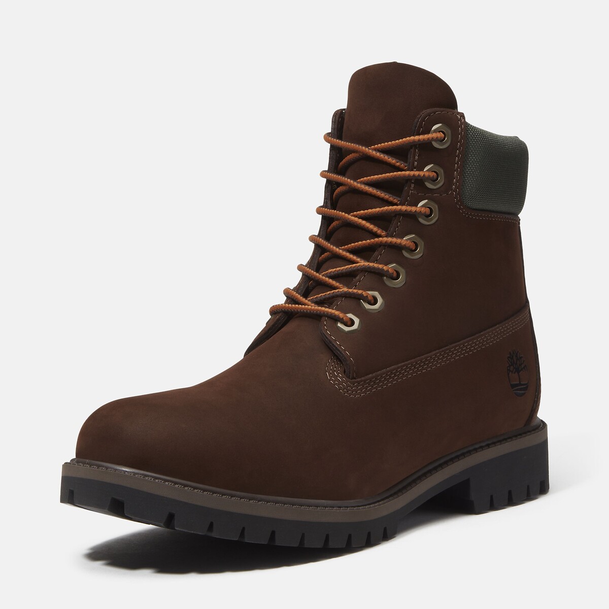 Botines de piel con cordones TIMBERLAND HERITAGE 6 INCH LACE marrón, TIMBERLAND
