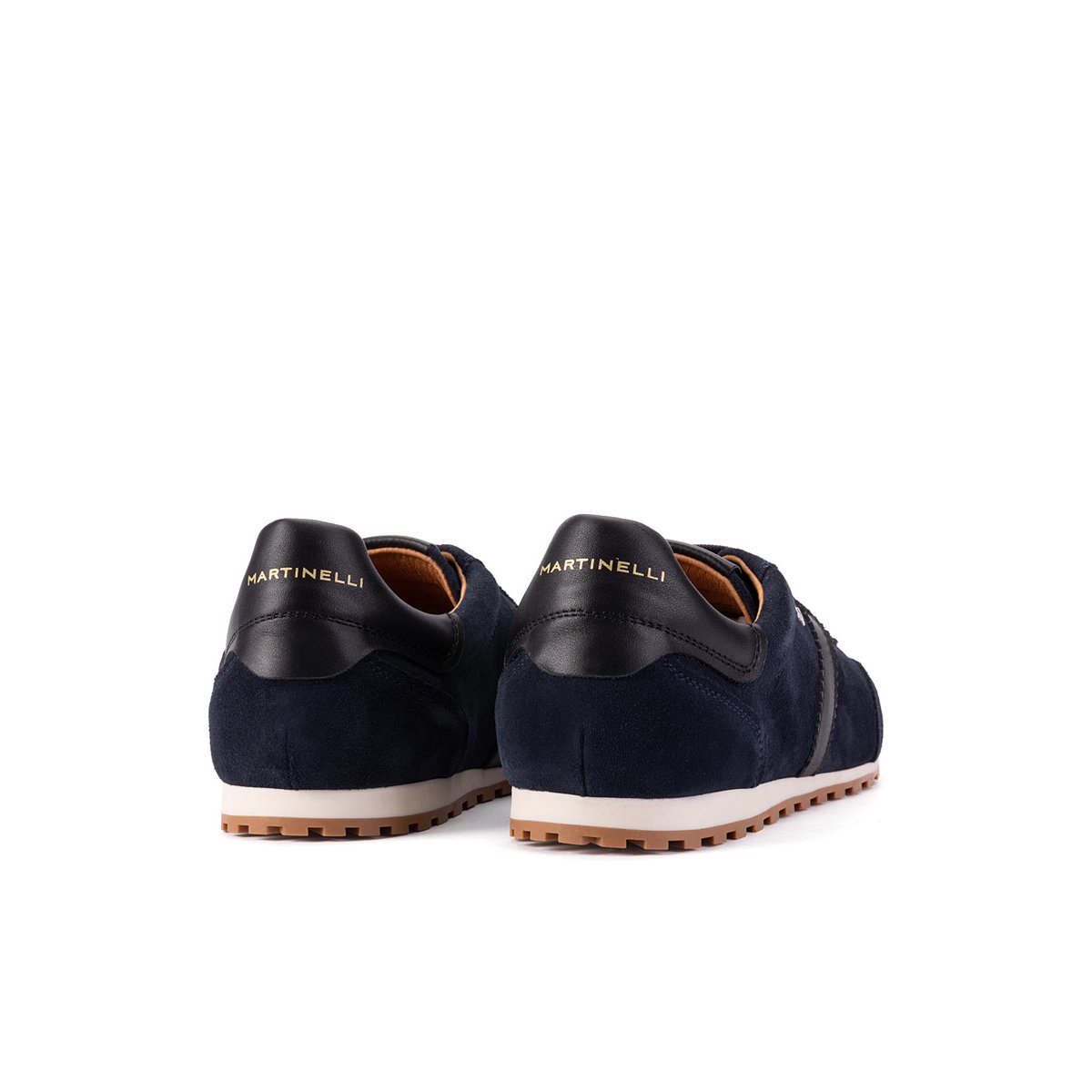 Baskets cuir Coventry darkblue, MARTINELLI