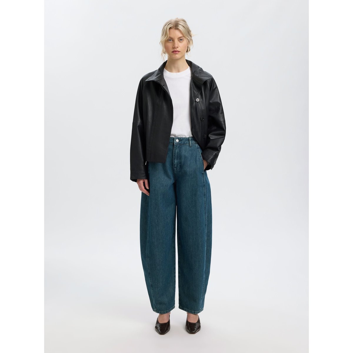 Jean bleu - medium blue denim1, SELECTED