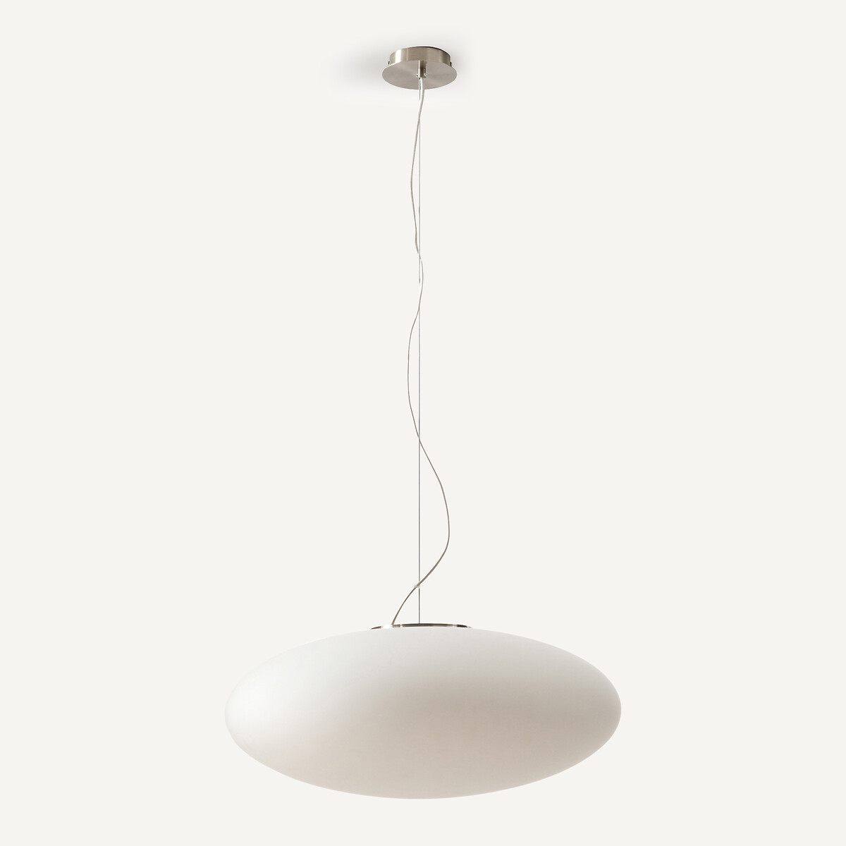 Raeyes Oval Frosted Glass Ceiling Light opaline, AM.PM