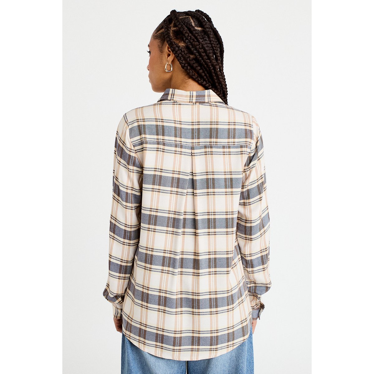 Chemise manches longues bleu, CACHE CACHE