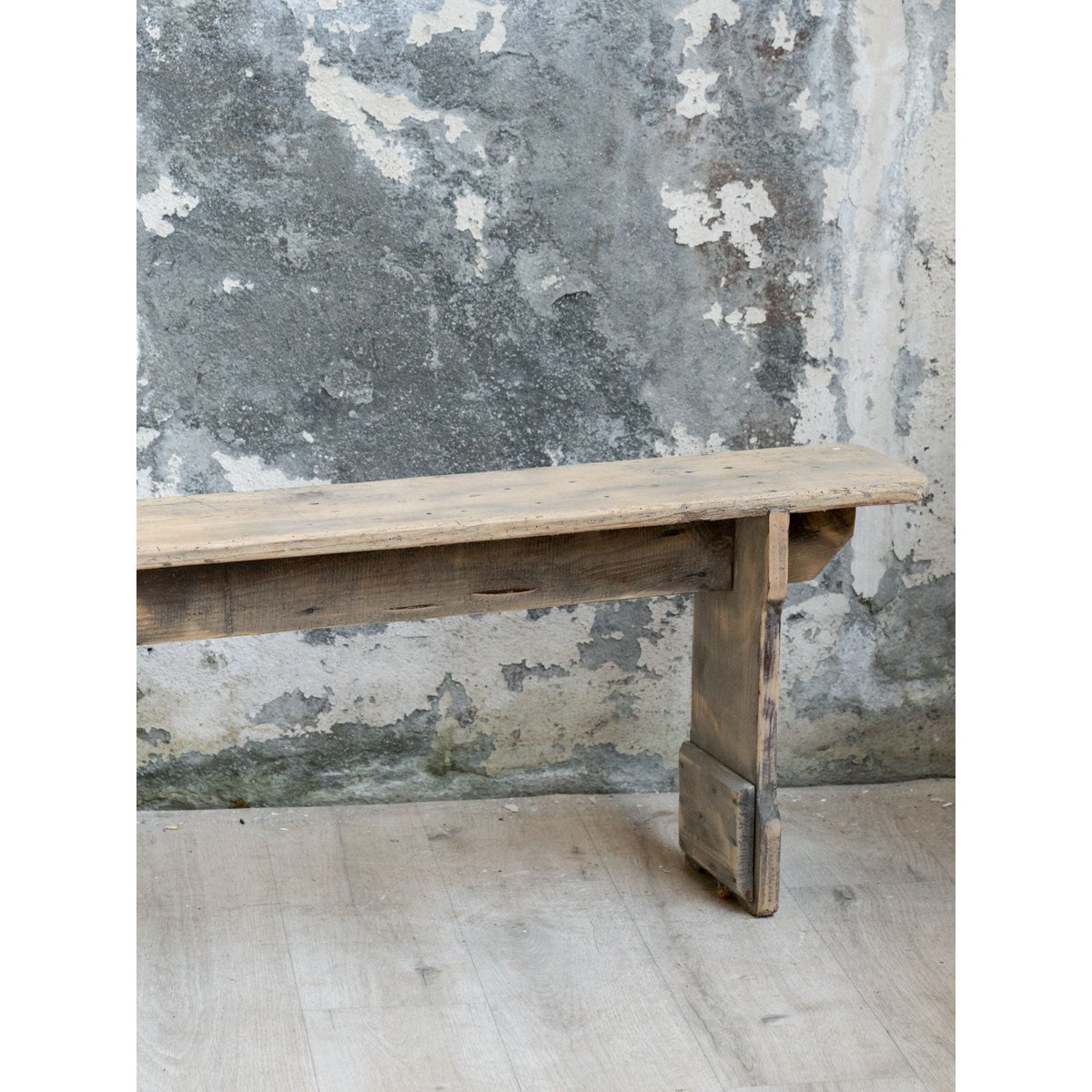 Banc en bois Antoine N°540 - Bon état bois clair, DEBONGOUT