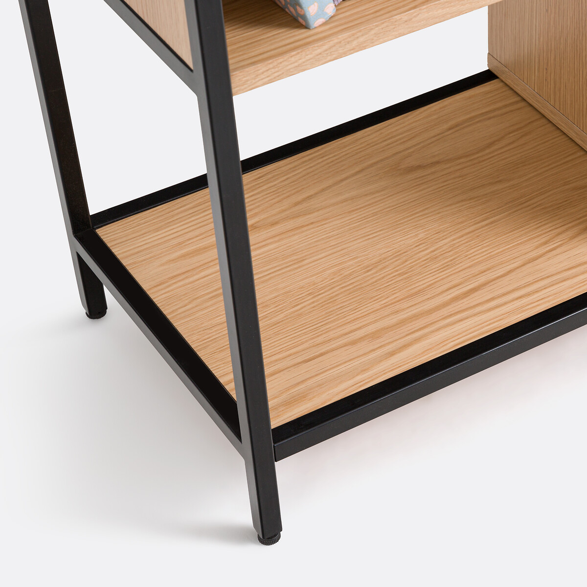 Console modulable et extensible plaqué chêne Volga coloris chêne, LA REDOUTE INTERIEURS