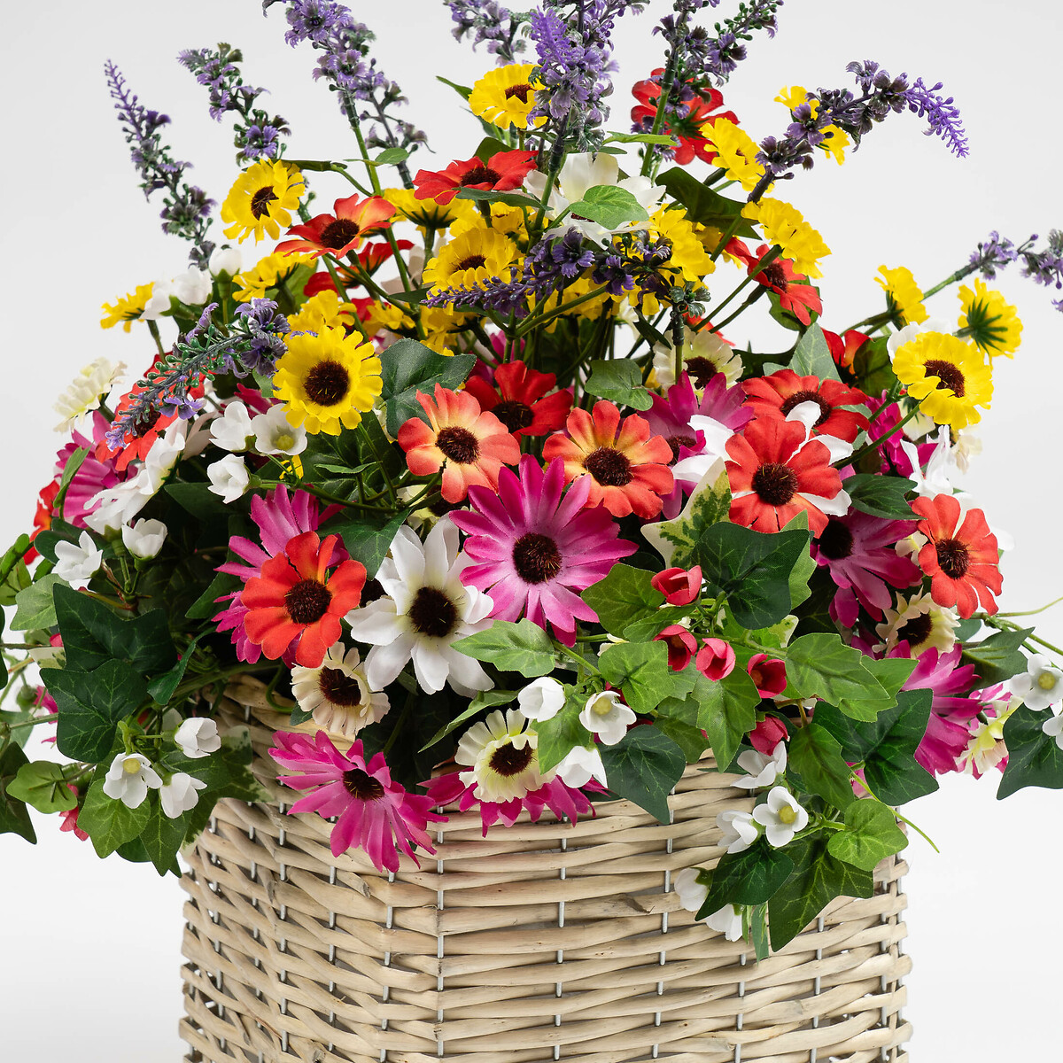 52cm Artificial Mixed Floral Container green, SO'HOME