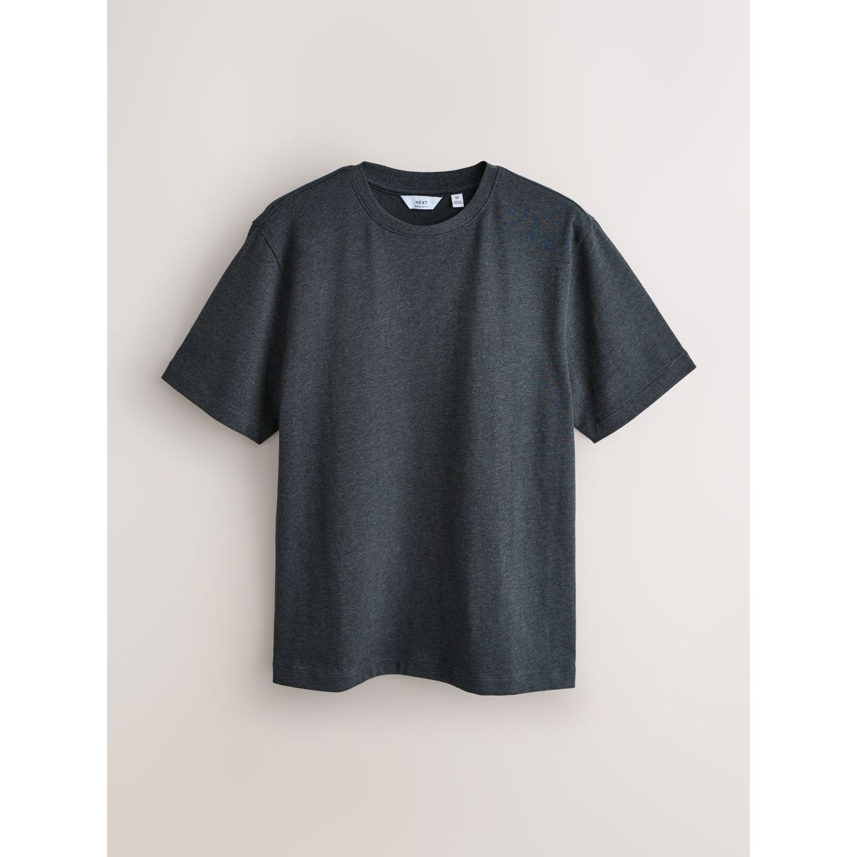 T-shirt, lot de 3 gris chiné / vert kaki / bleu clair, NEXT