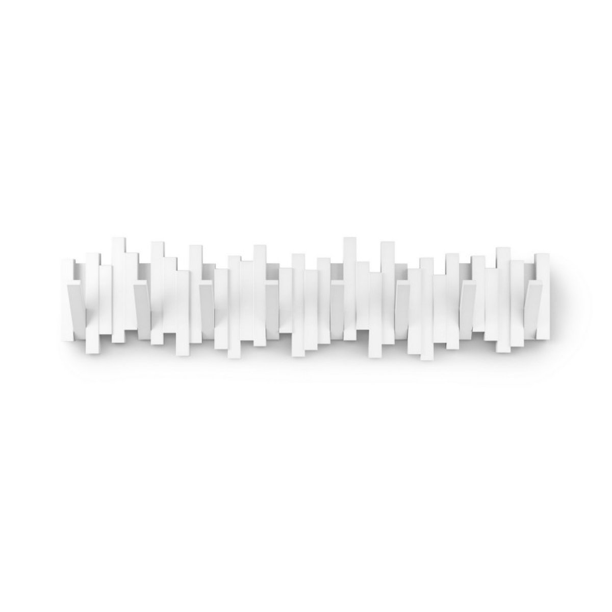 Grand portemanteau mural  STICKS blanc, UMBRA
