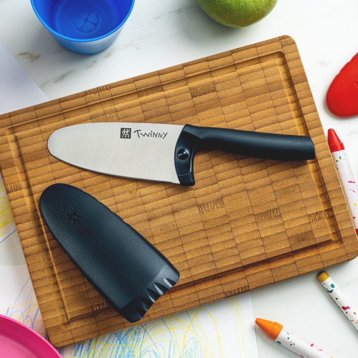 ZWILLING TWINNY Couteau de chef 10 cm, bleu bleu, ZWILLING