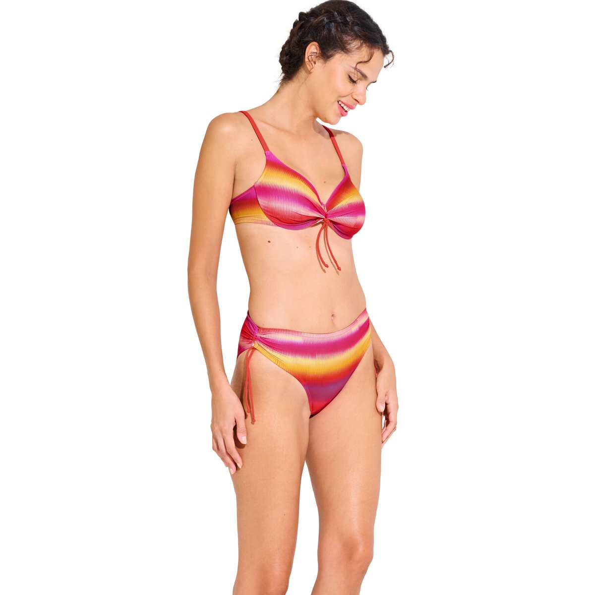 Haut maillot de bain armaturé OSAKA rose, LISCA