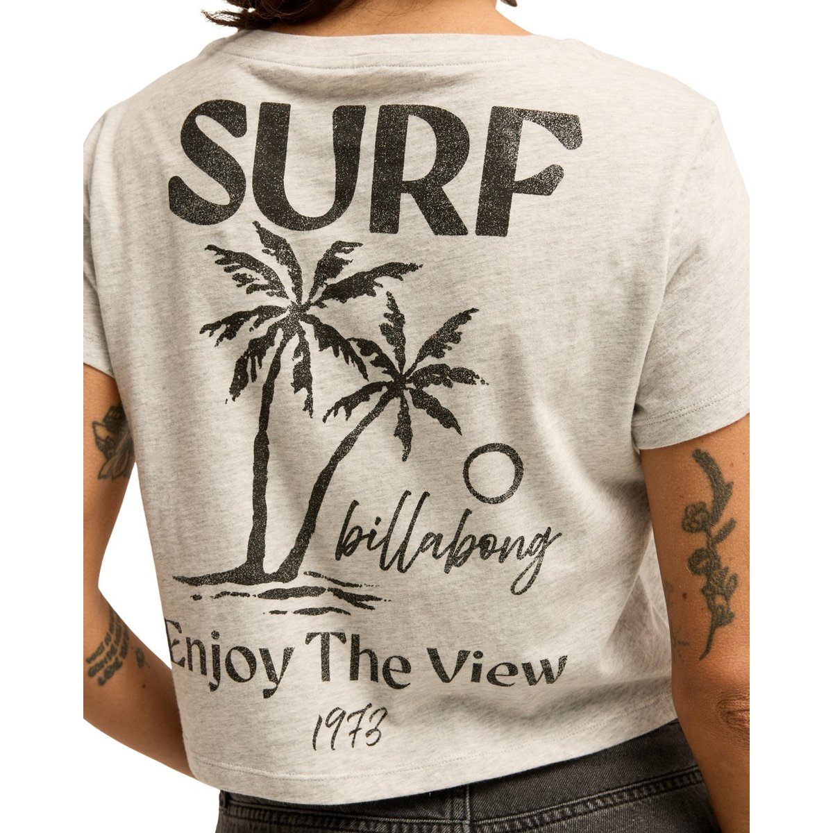 T shirt manches courtes MAGIC SUNSET gris grey heather, BILLABONG