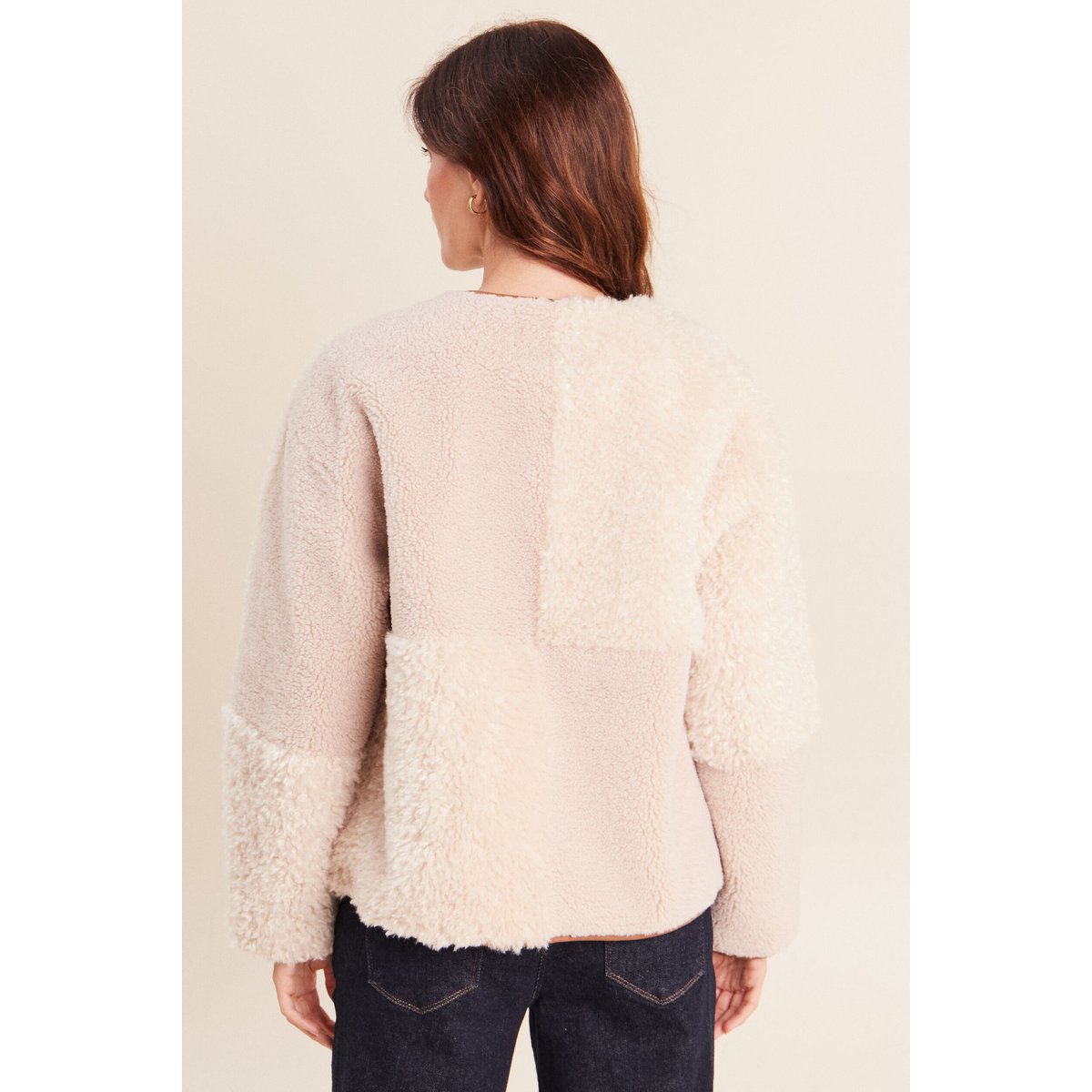 Manteau manches longues ecru, BREAL