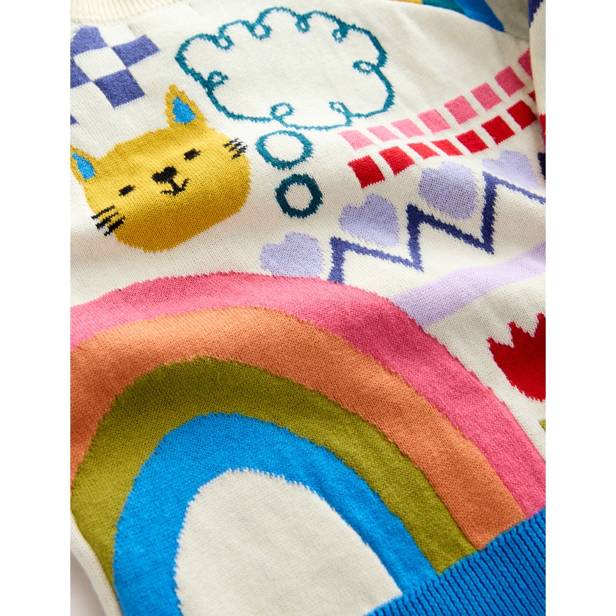 Cardigan à imprimé fun multi-couleurs, NEXT