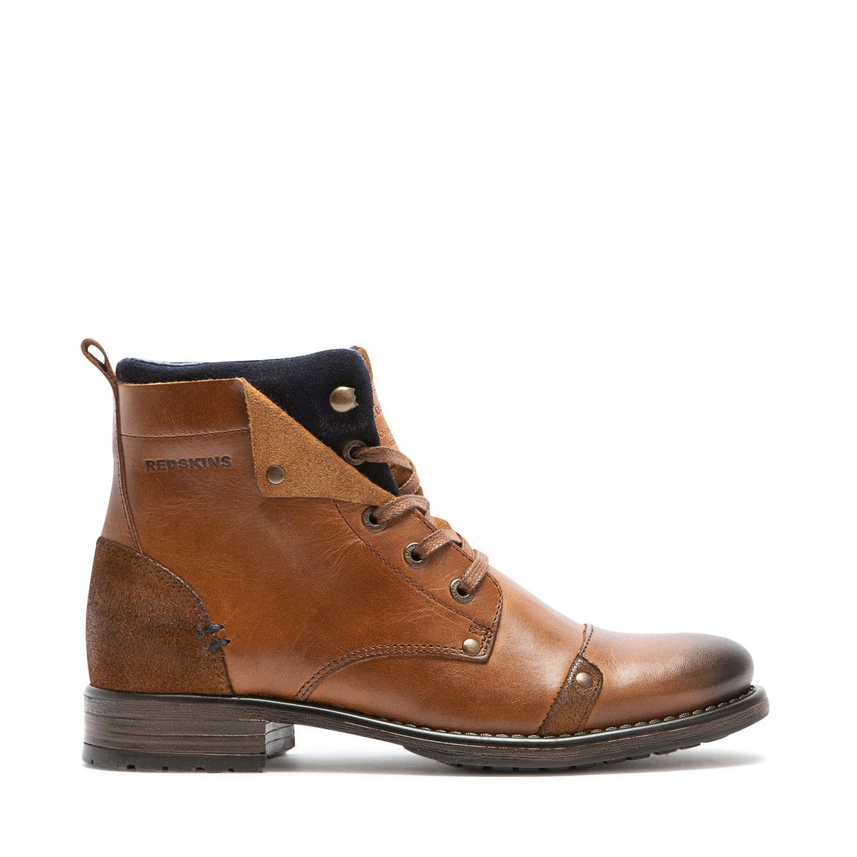 YEDES CADET COGNAC+MARINE cognac+marine, REDSKINS