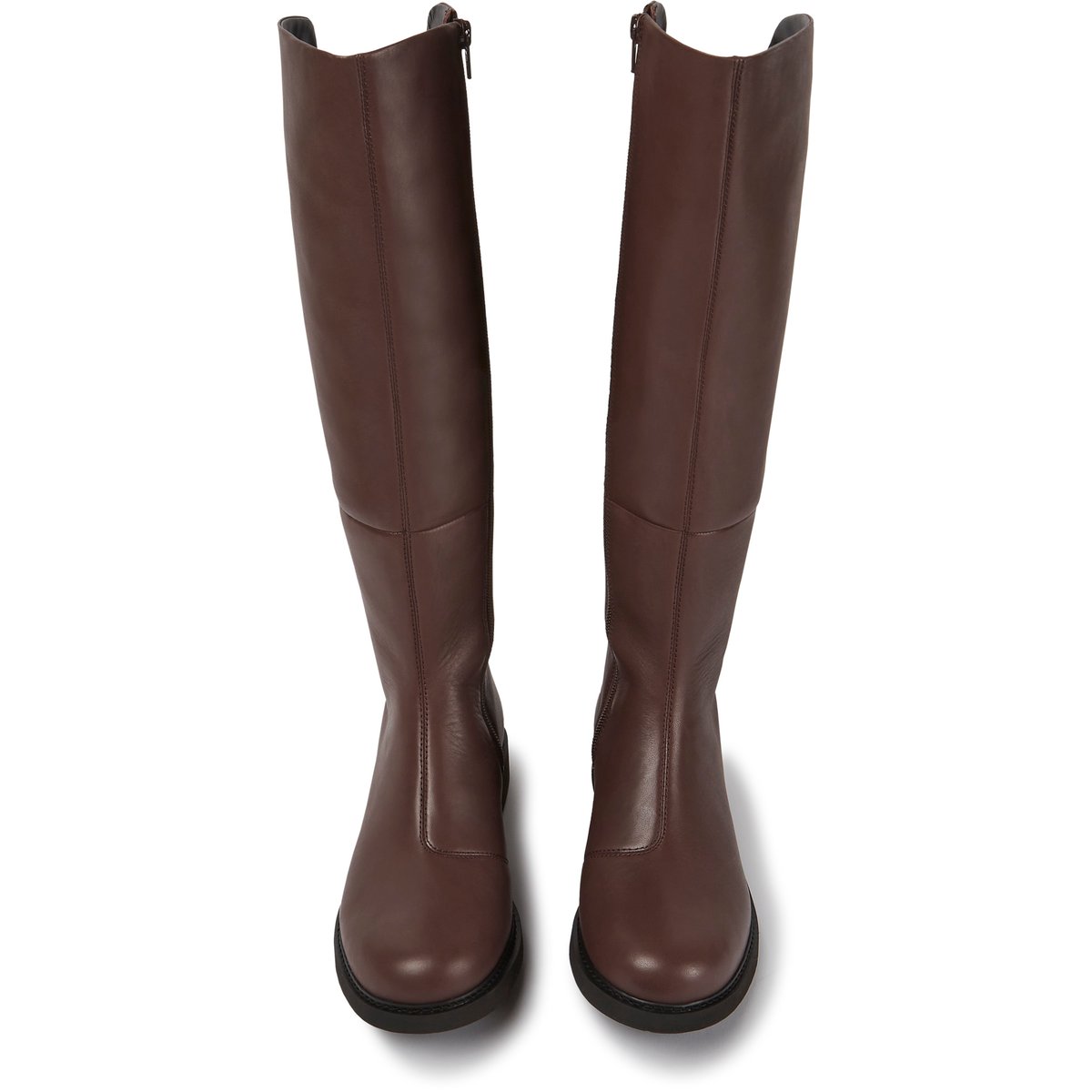 Bottines cuir Neuman marron foncé, CAMPER