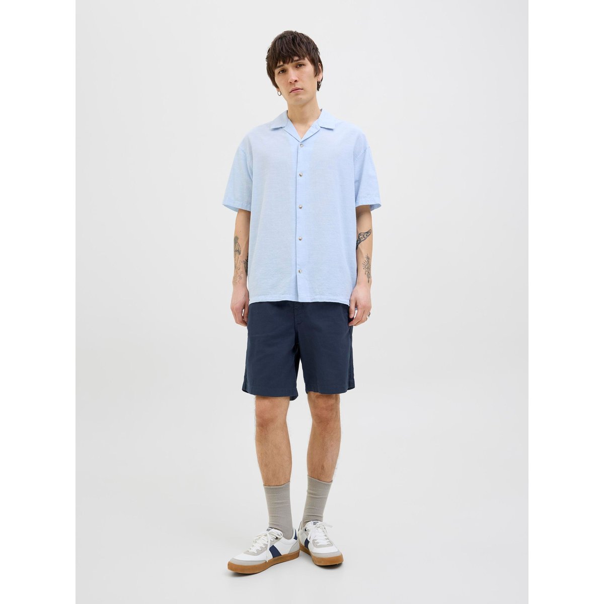 Short dark navy 1, JACK & JONES
