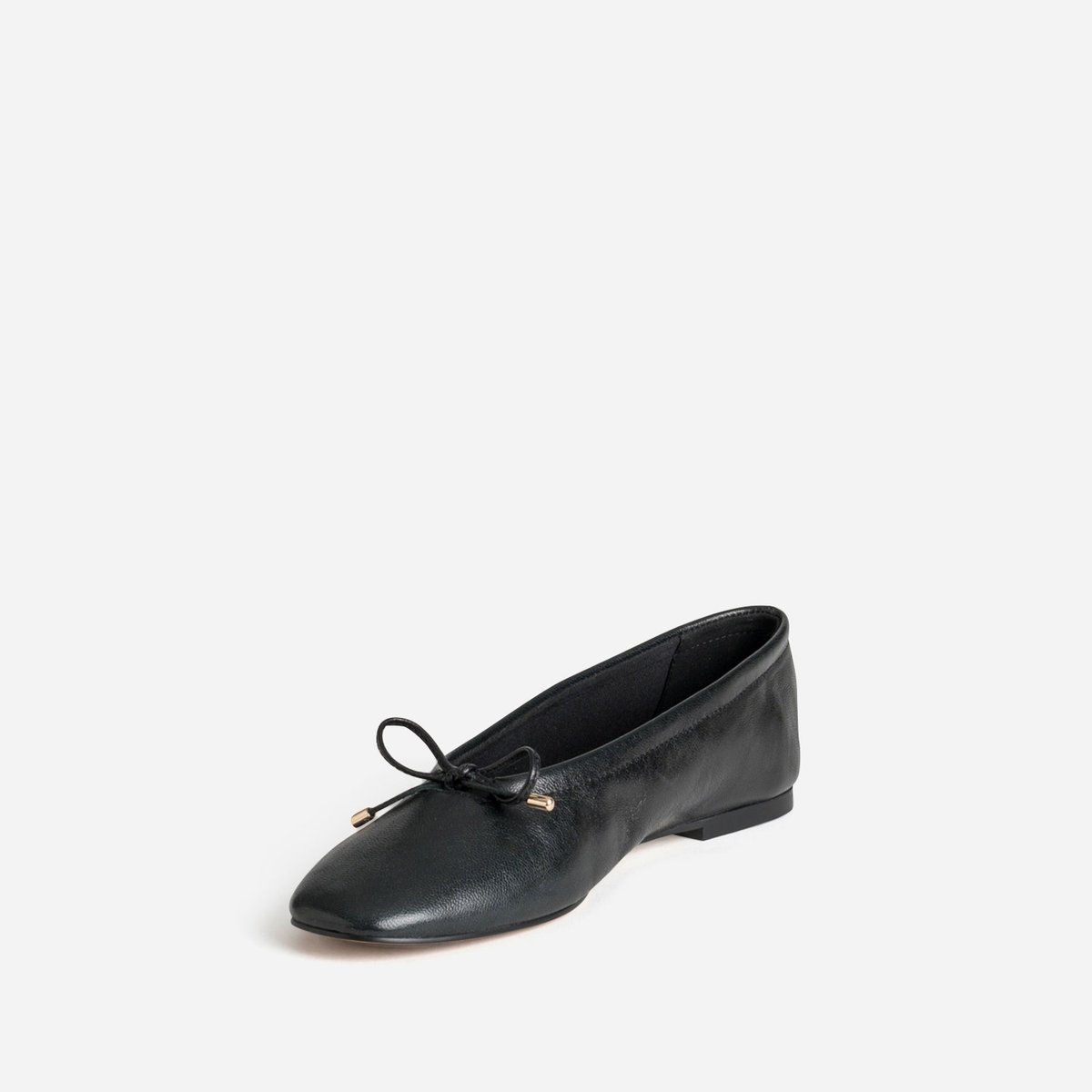 Ballerine en cuir BELLA noir, ERAM