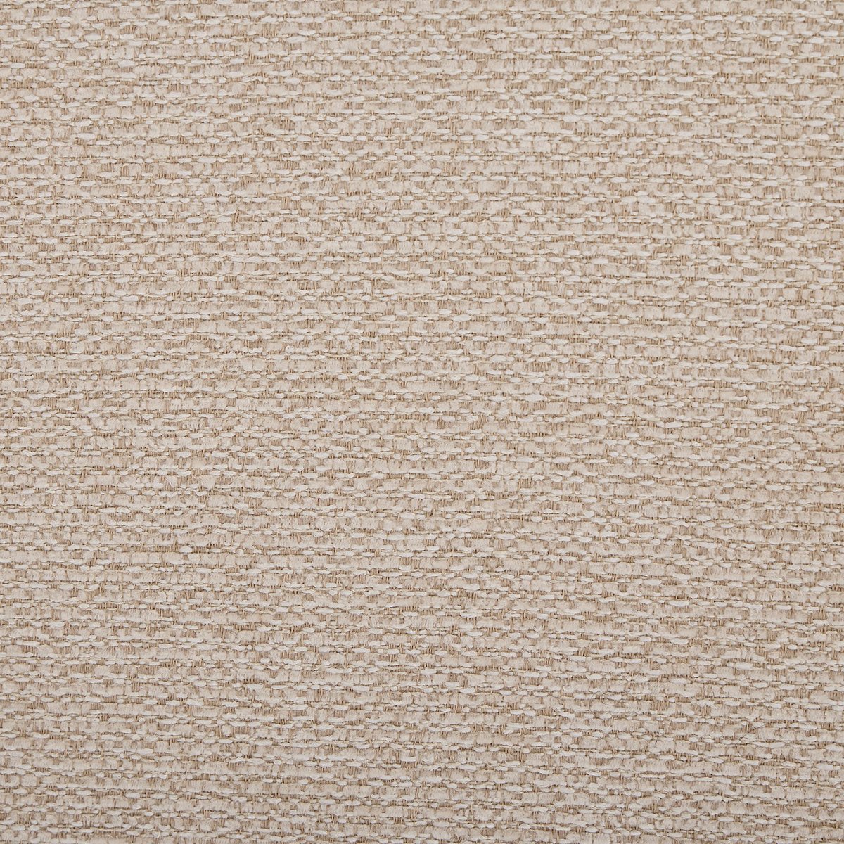Lot de 2 chaises en tissu texturé et noyer massif crème, HABITAT