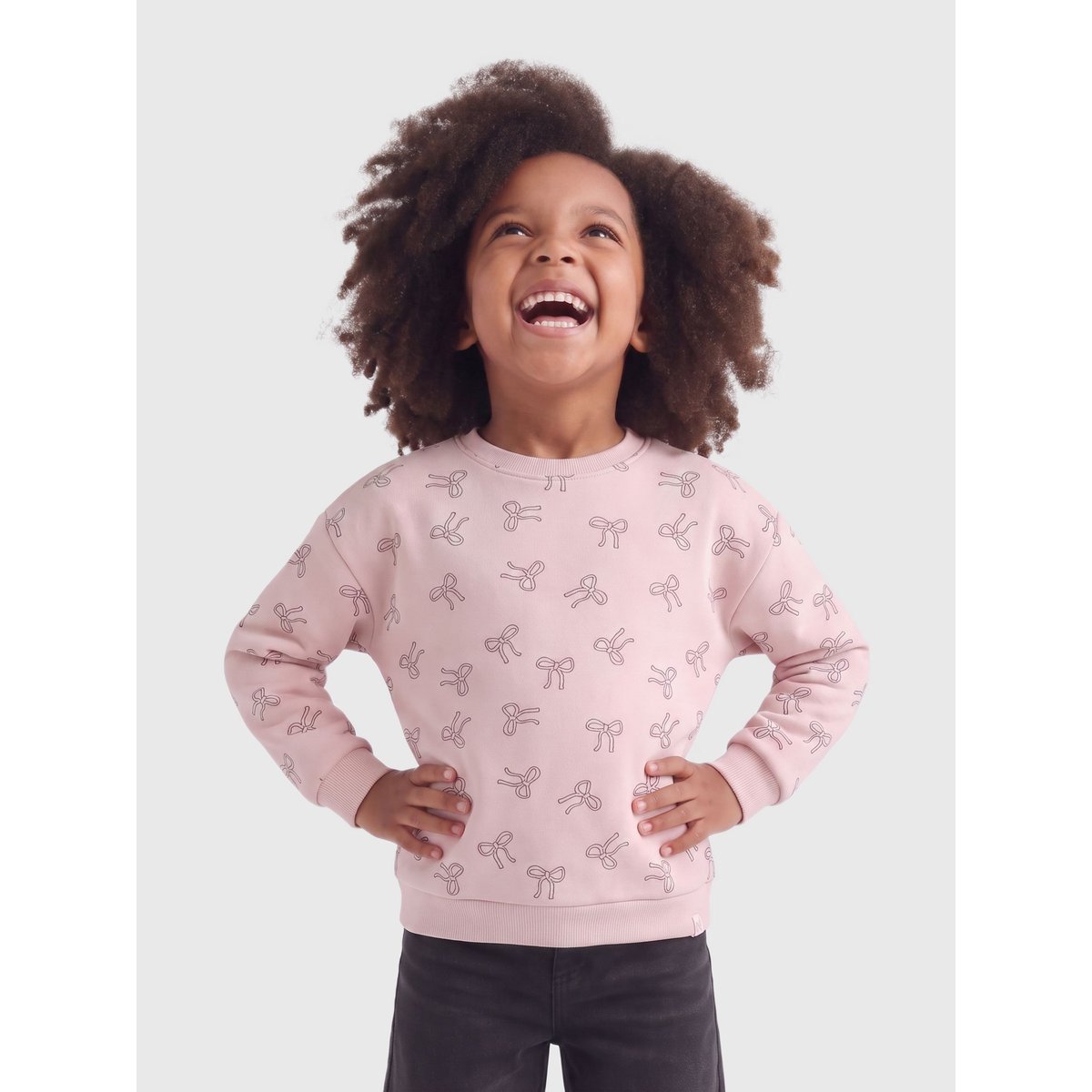 Sweat-Shirt rose smoke, KIDS ONLY