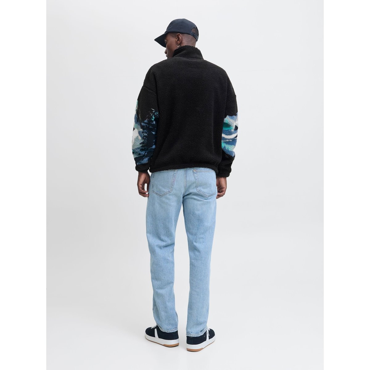 Sweat-Shirt En Polaire noire - black, JACK & JONES