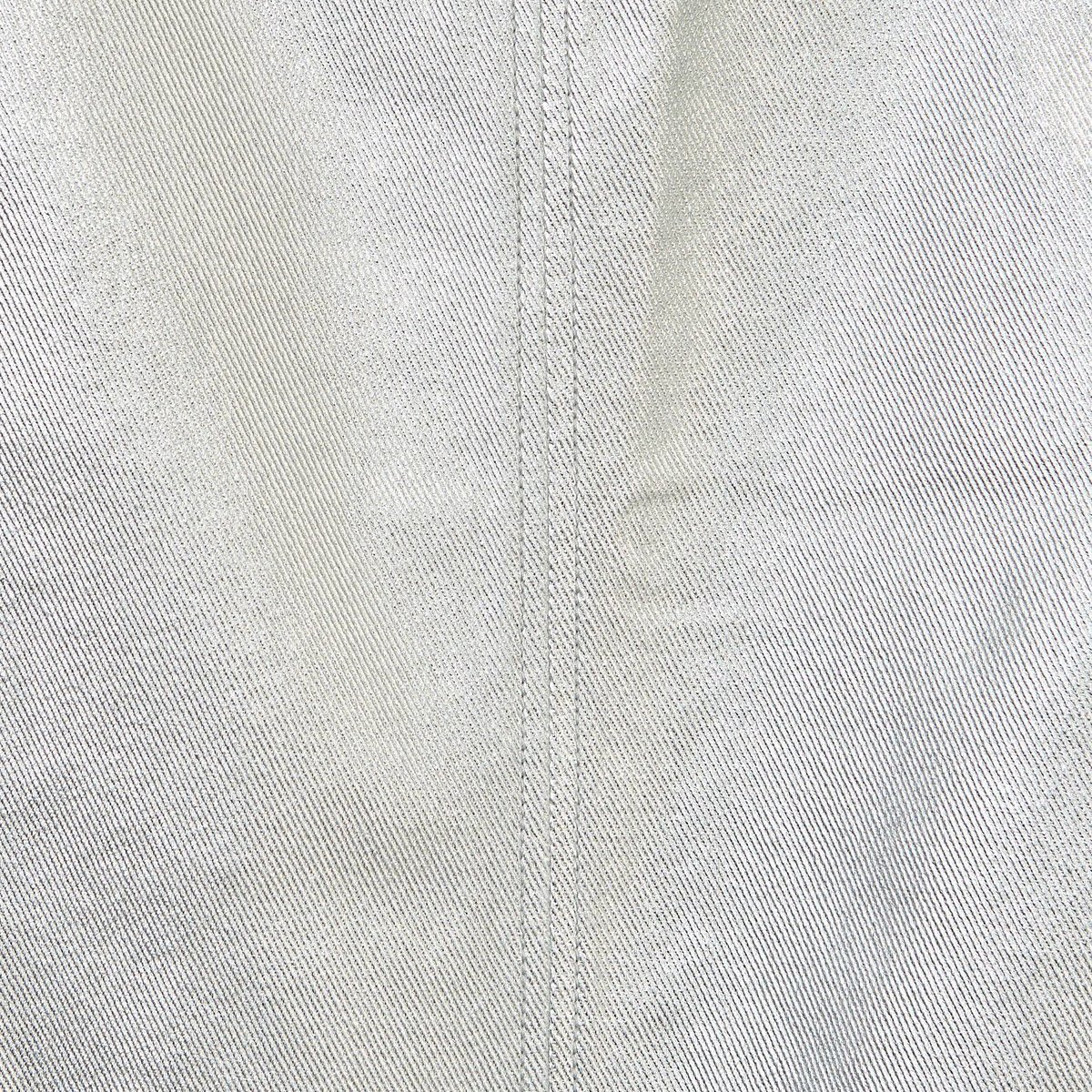 Robe courte unie en vinyle silver, MONOPRIX