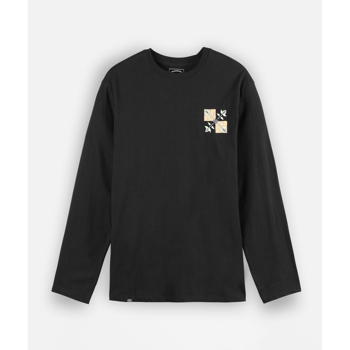 Tee-shirt manches longues TILE black, OXBOW