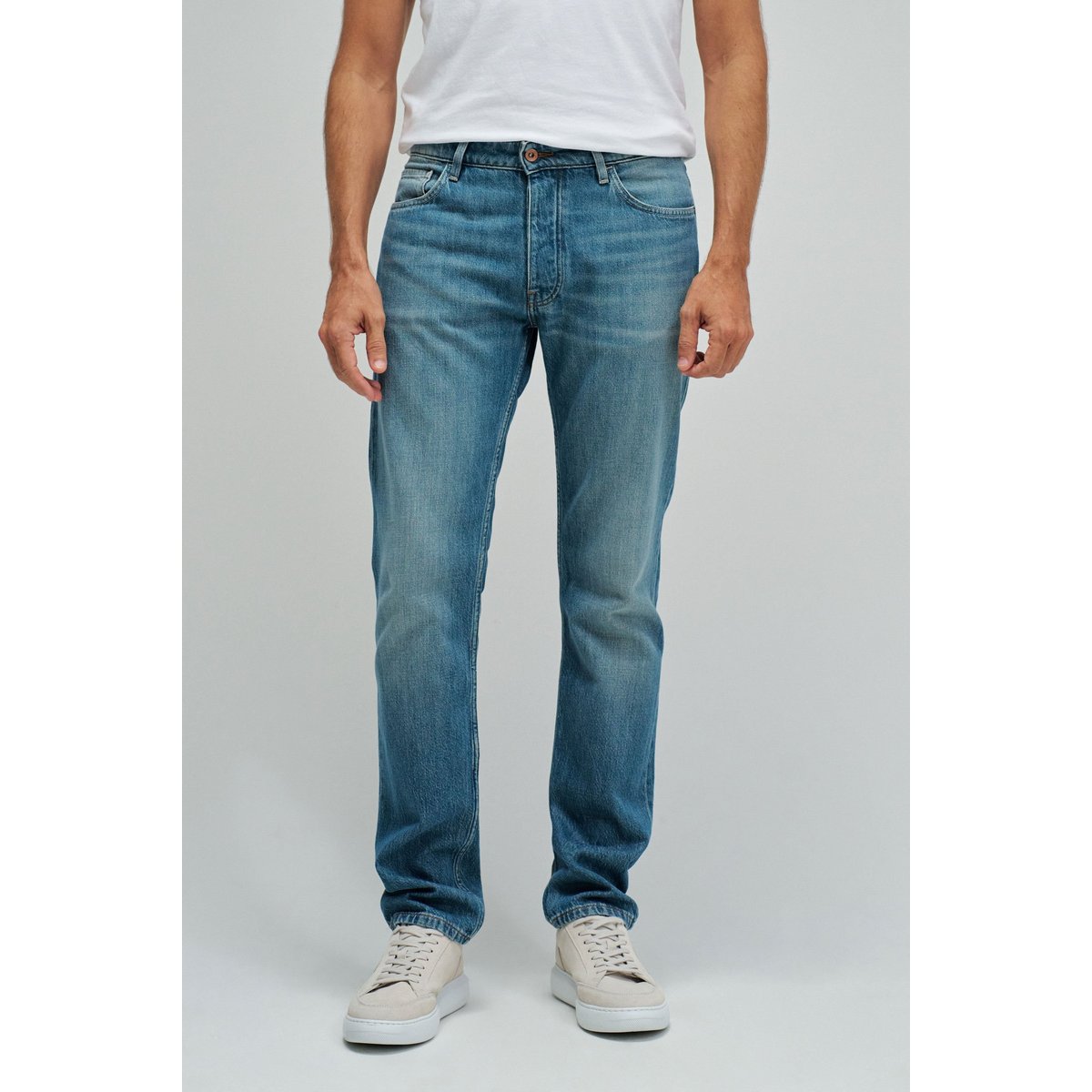 JEAN REGULAR FIT AIR BLEND bleu vintage, SALSA JEANS