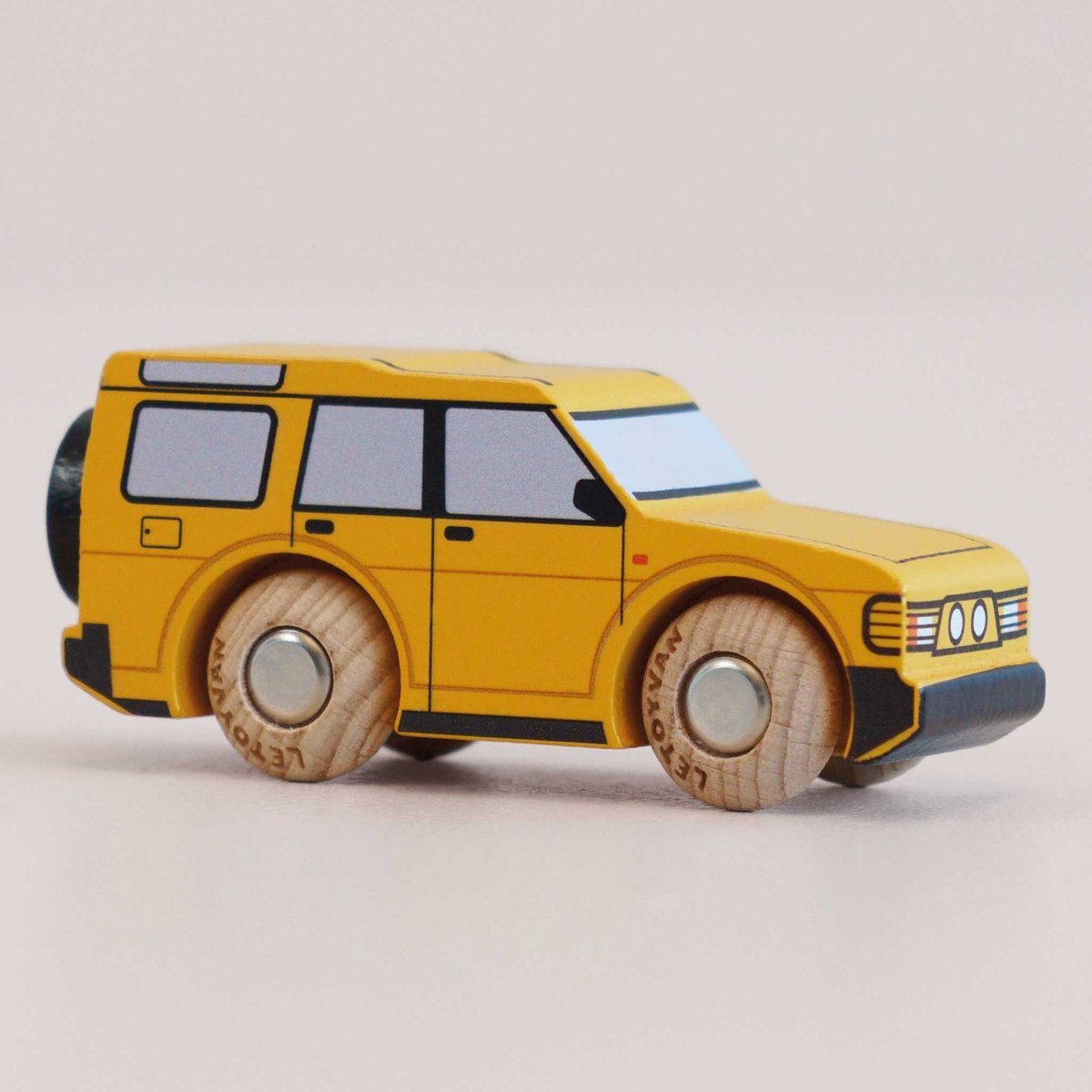 Voiture Riley No 35 jaune, LE TOY VAN