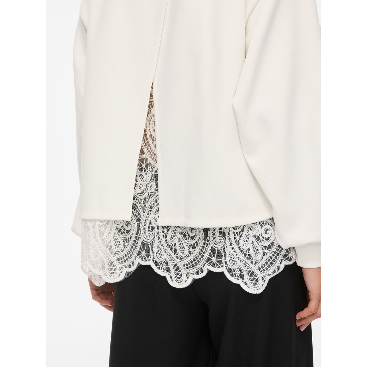 Sweat-Shirt blanc - cloud dancer1, VILA