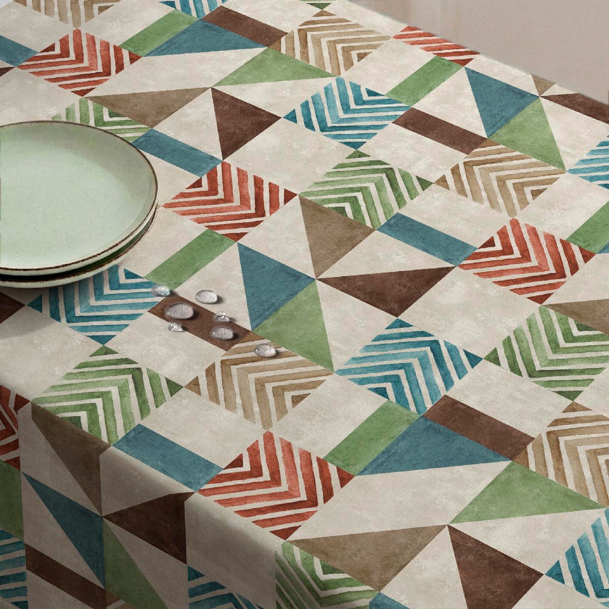 Nappe anti-taches Congo - 100% coton - multicolore, NAF NAF HOME
