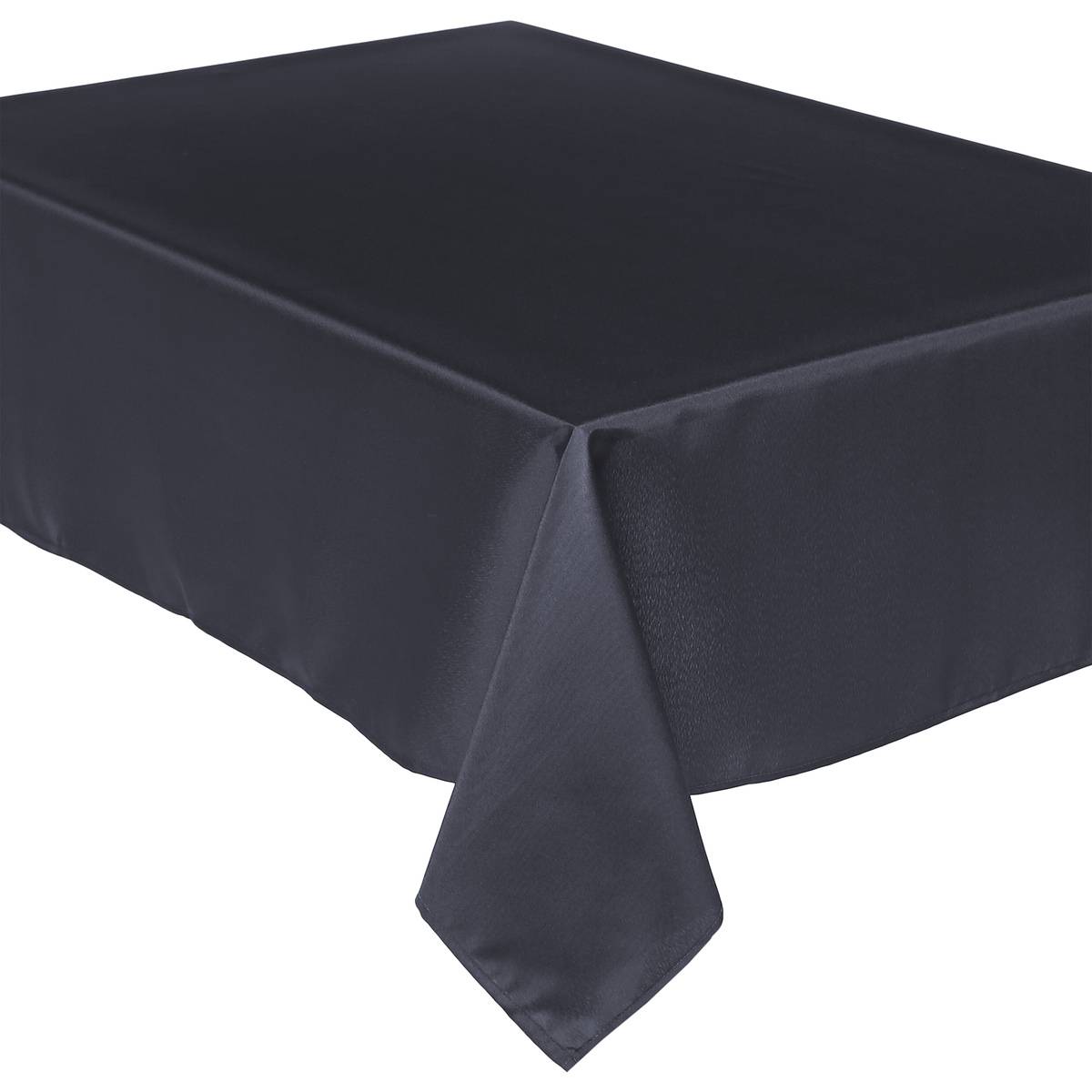 Nappe rectangulaire anti-tâche LALLIE gris foncé, ATMOSPHERA