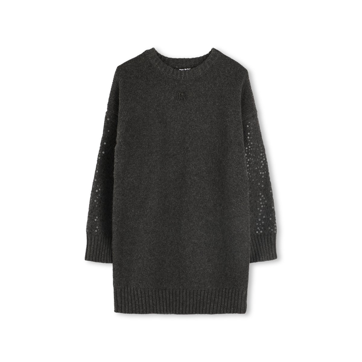 Robe tricotée zinc, DKNY