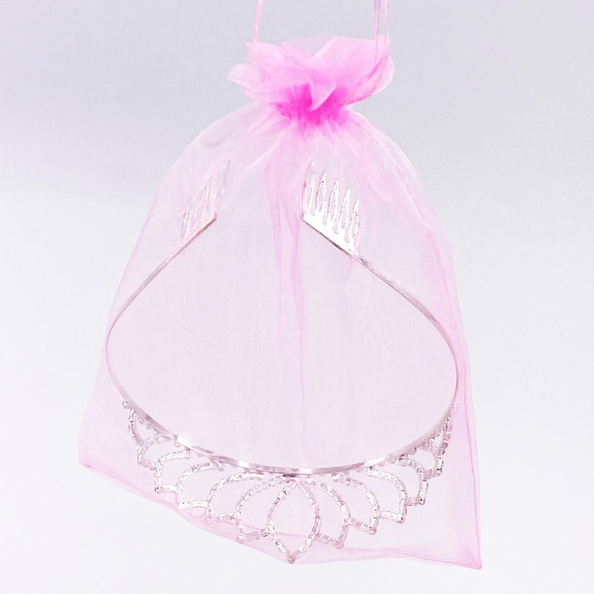 Diadème couronne enfant strass déguisement princesse argent, SEVIRA KIDS