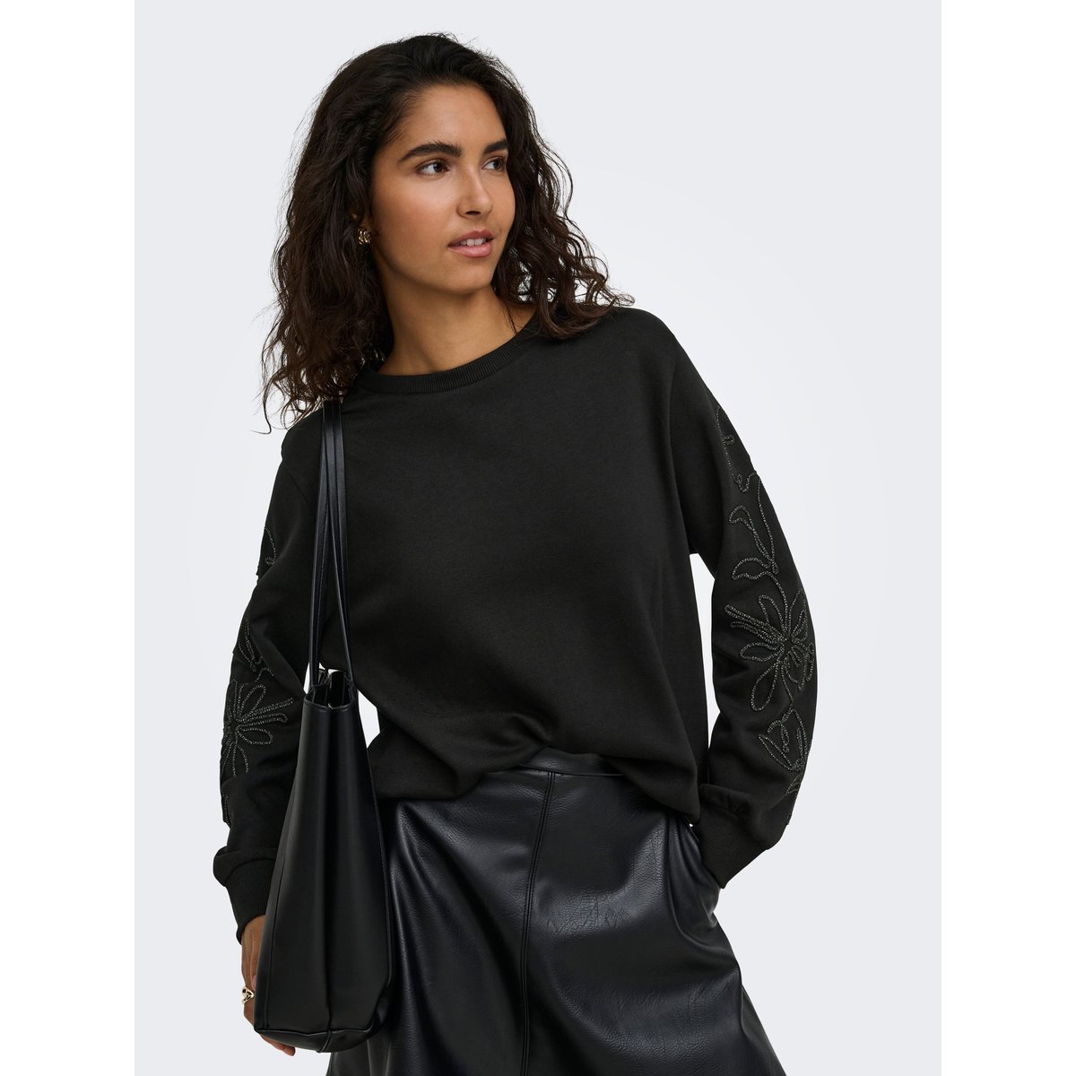 Sweat-Shirt black 1, JDY