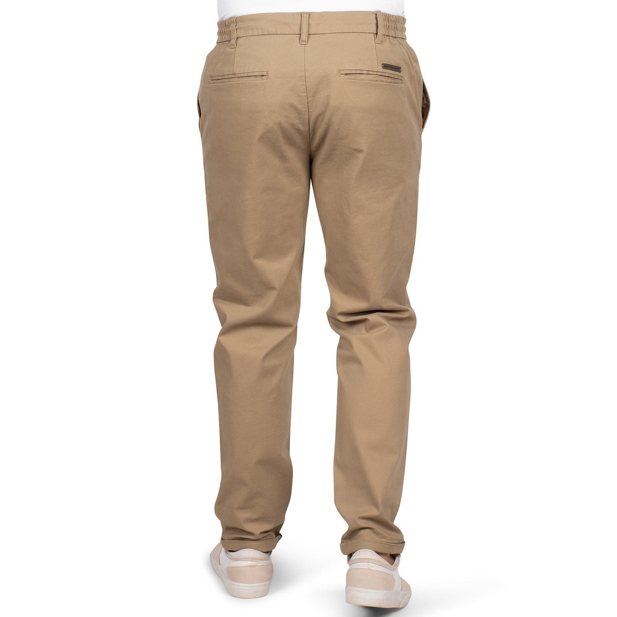 Pantalon chino à pince beige, SHILTON