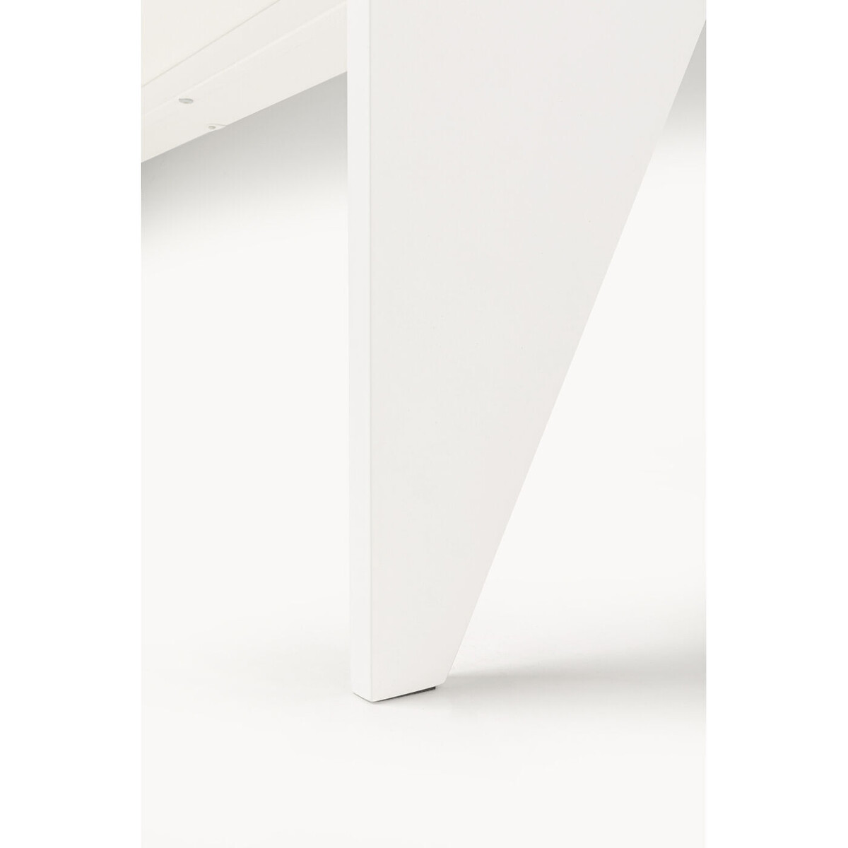 Console High Heel 140cm noir blanc, KARE DESIGN