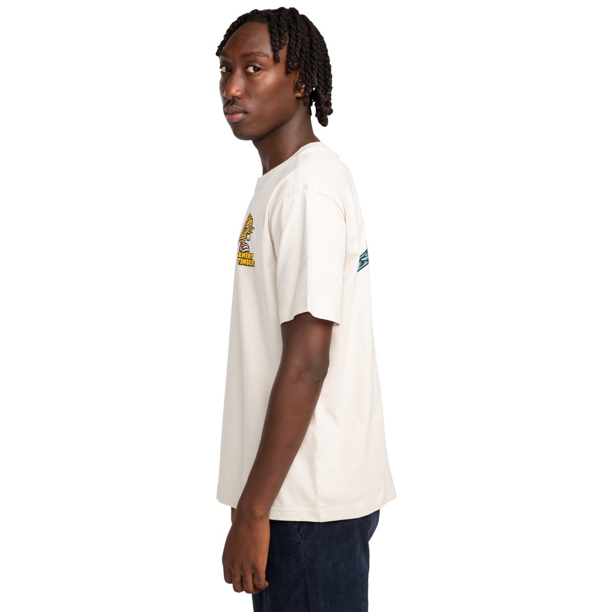 T-shirt à manches courtes BIRDS EYE beige oat milk, ELEMENT