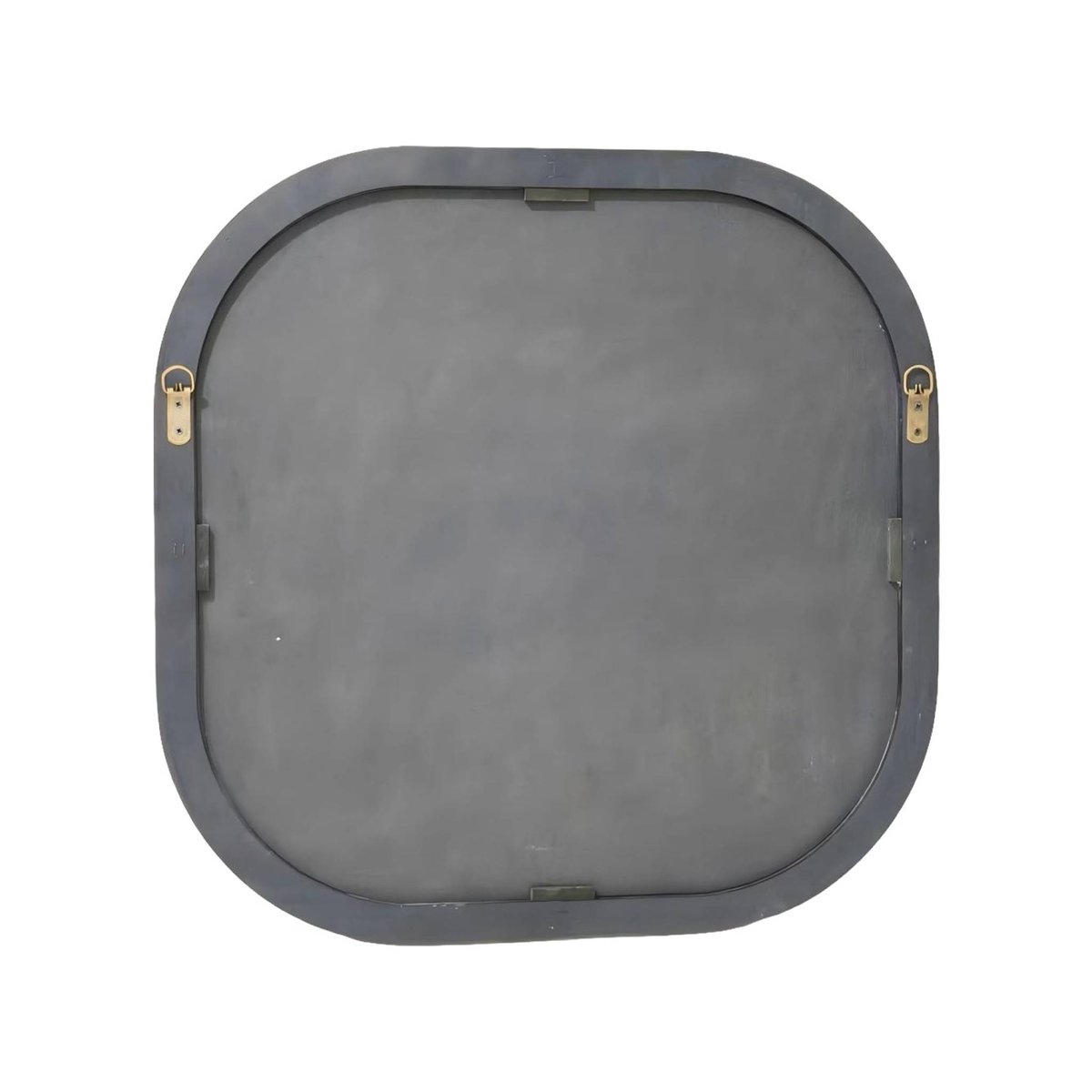 Miroir carré décor bois 60cm NEX kaki, SWEEEK
