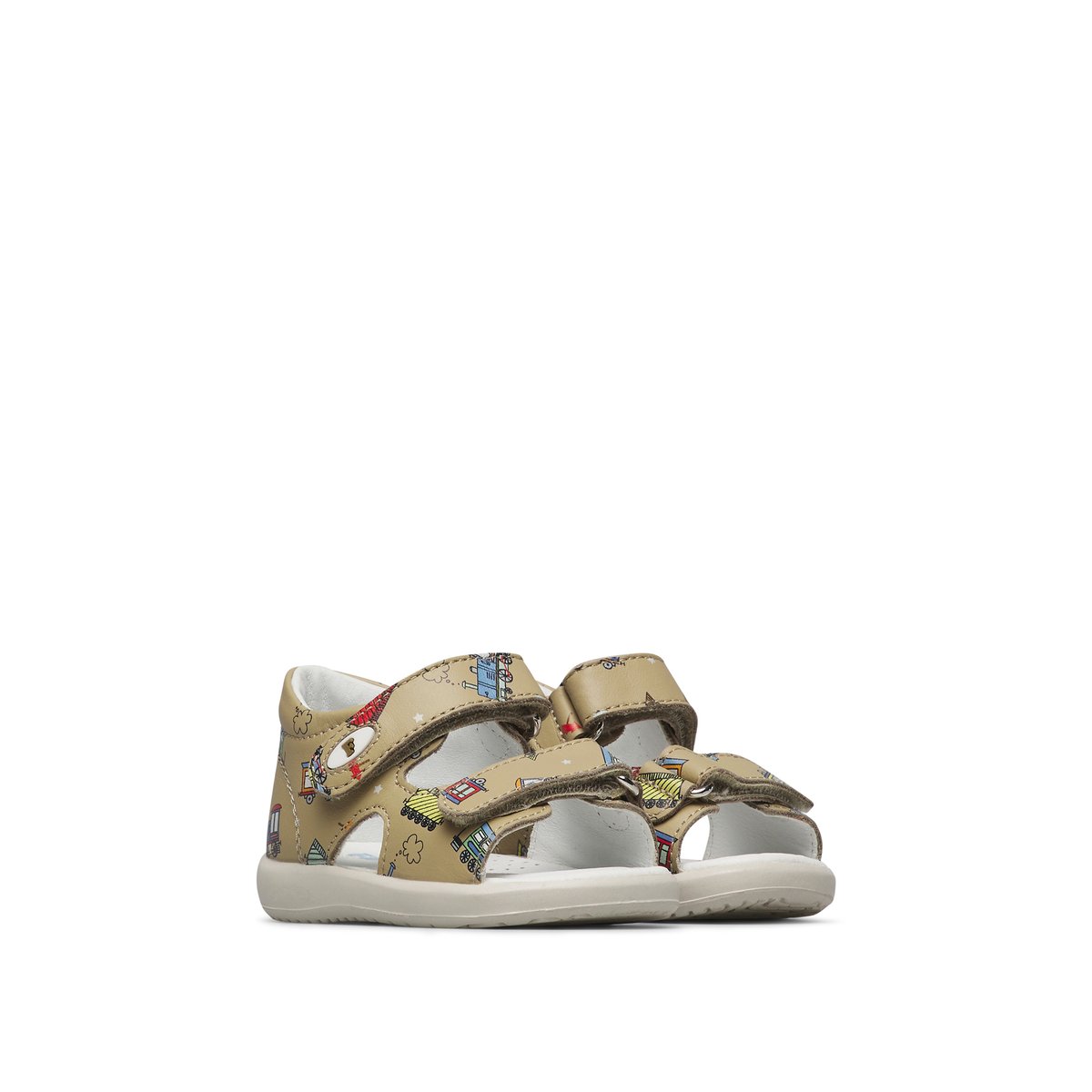 Sandales en cuir NEW RIVER marron clair-, FALCOTTO