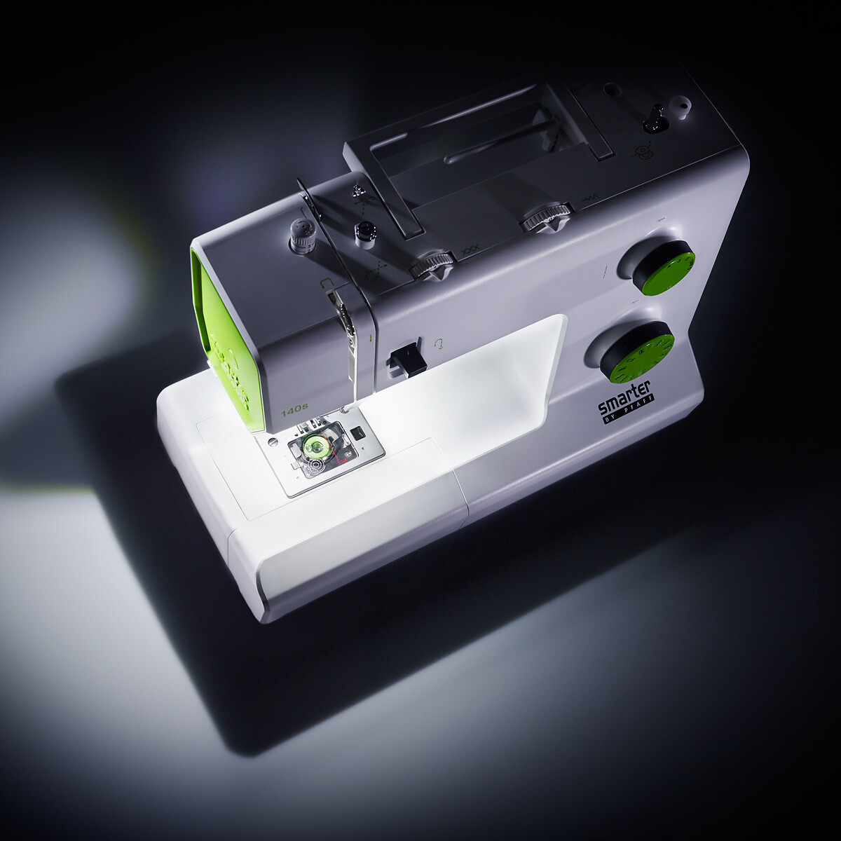 Machine à coudre mécanique Smarter 140S blanc/vert, PFAFF