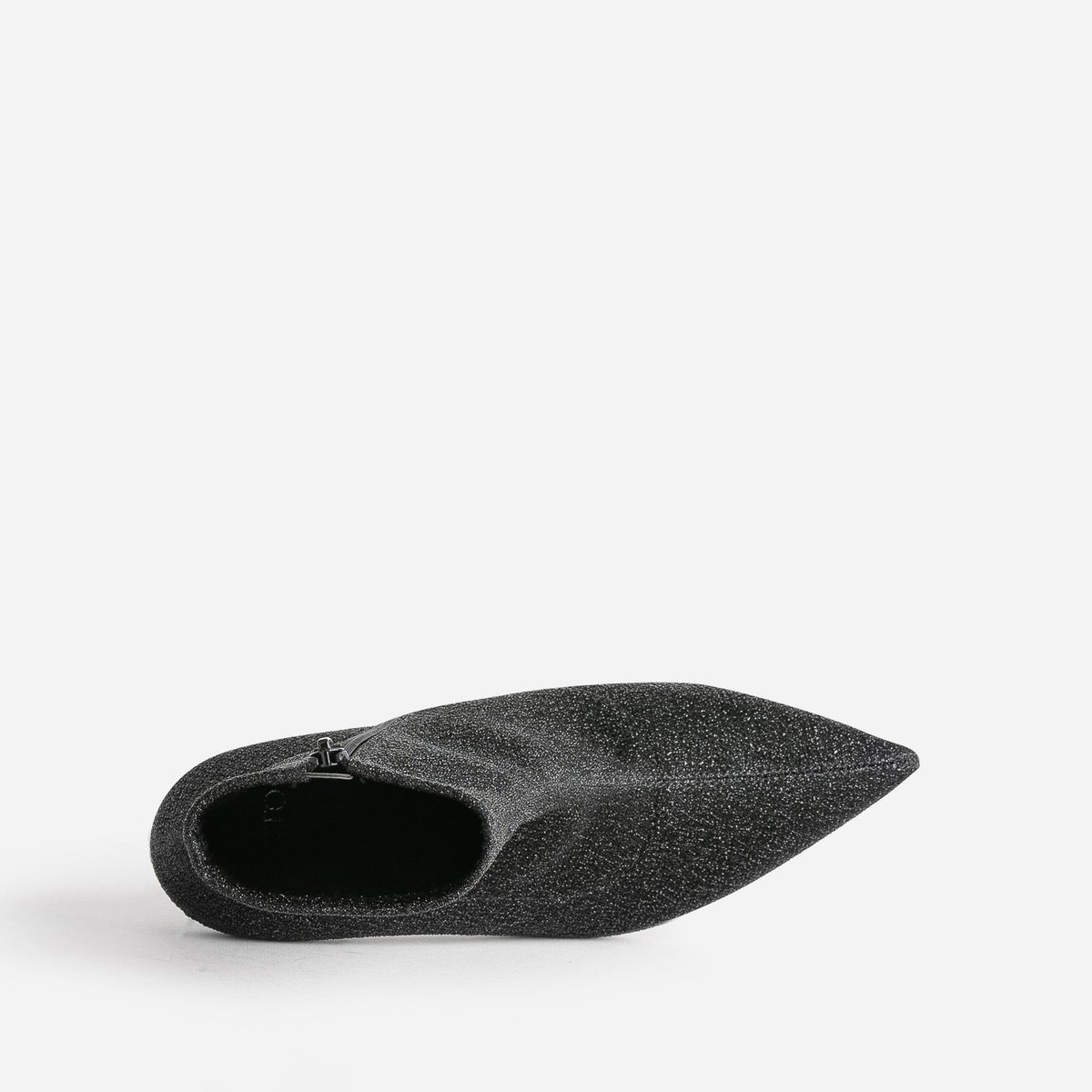 Boots À Talon CAITLINE glitter noir, TEXTO