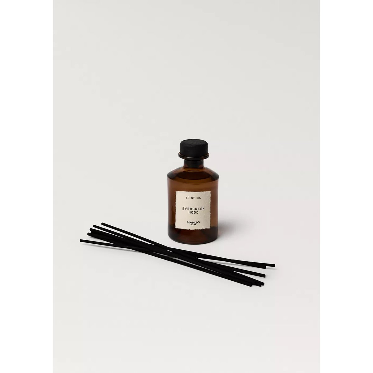 Diffuseur de parfum mikado EVERGREEN MOOD 200 ml marron, MANGO HOME