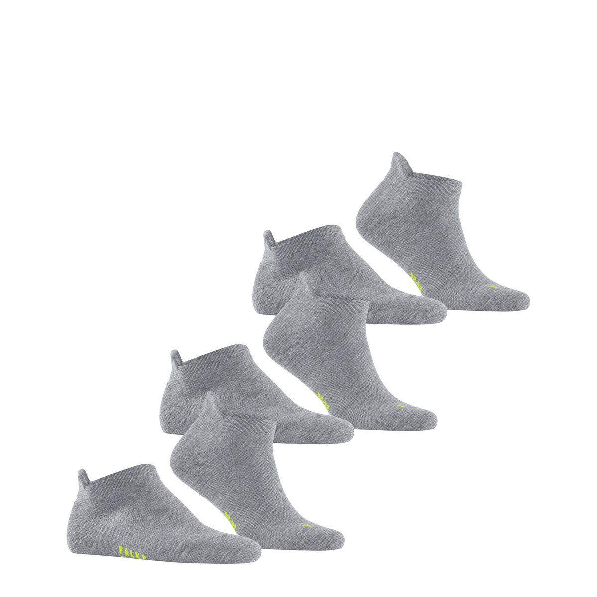 Socquettes Cool Kick 3-Pack gris, FALKE