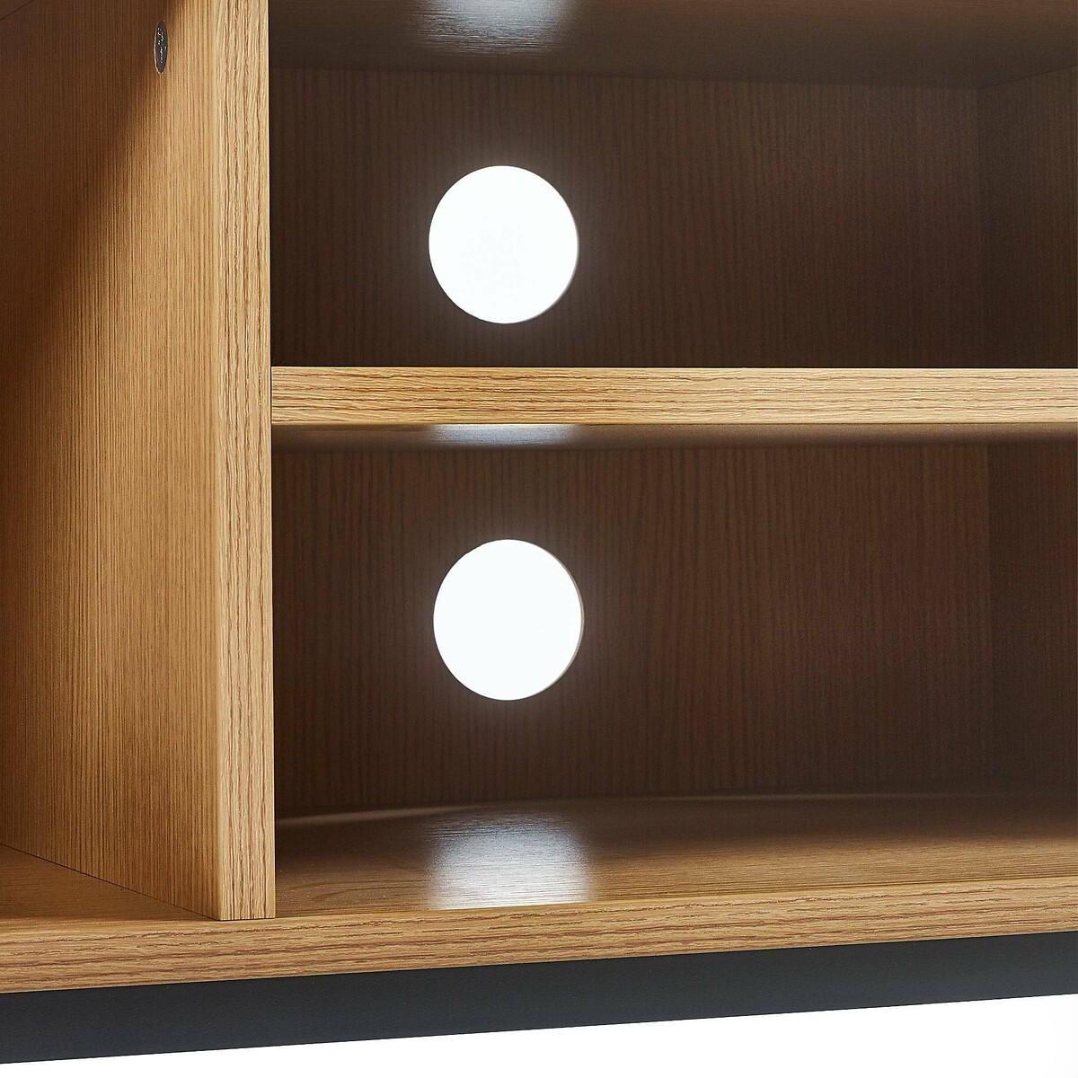 Gia Slatted Oak TV Unit oak, SO'HOME