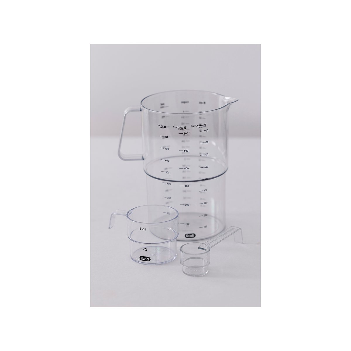 Verre doseur MENSURA transparent, ROSTI