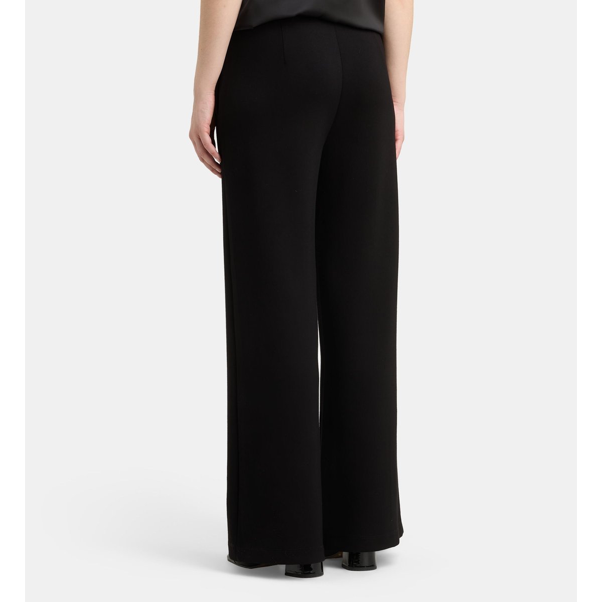 Pantalon à pinces droit funda jer noir, GALERIES LAFAYETTE